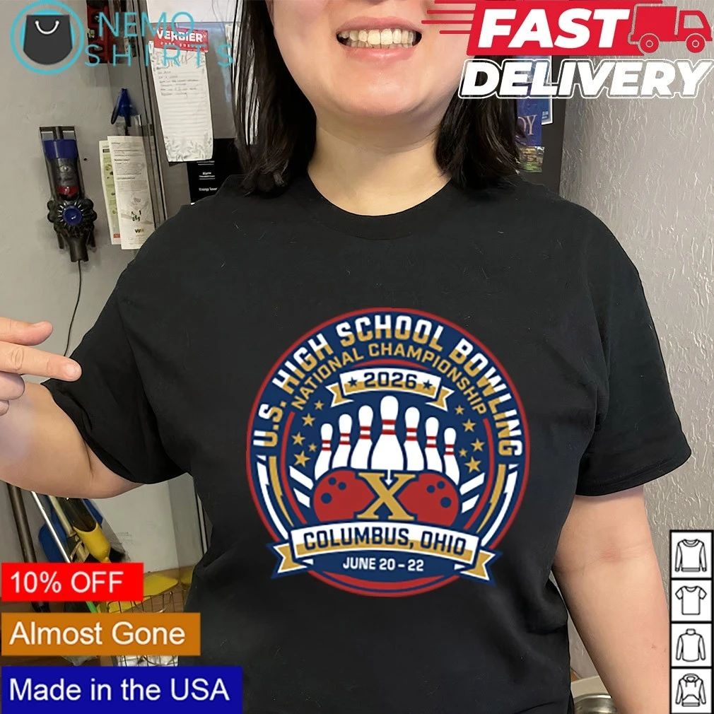 U.S. High School Bowling National Championship 2026 shirt