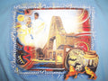 Panama Tourist Tourism Souvenir Light Blue Graphic Print T Shirt M