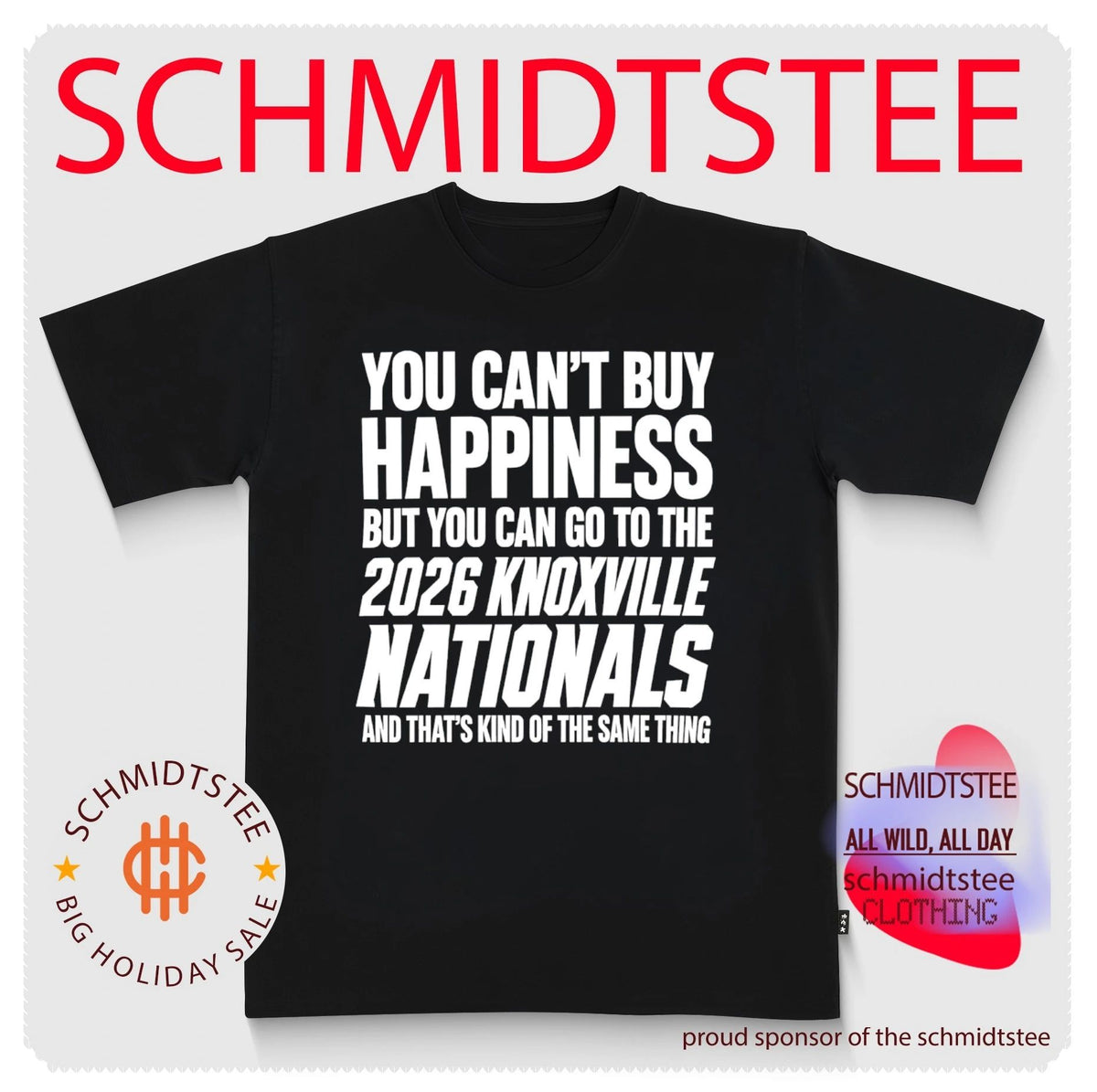 Knoxville Raceway You Can’t Buy Happiness shirt