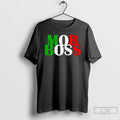 Classic Mob Boss Italian Flag 1920s Costume Mafia Party T Shirts