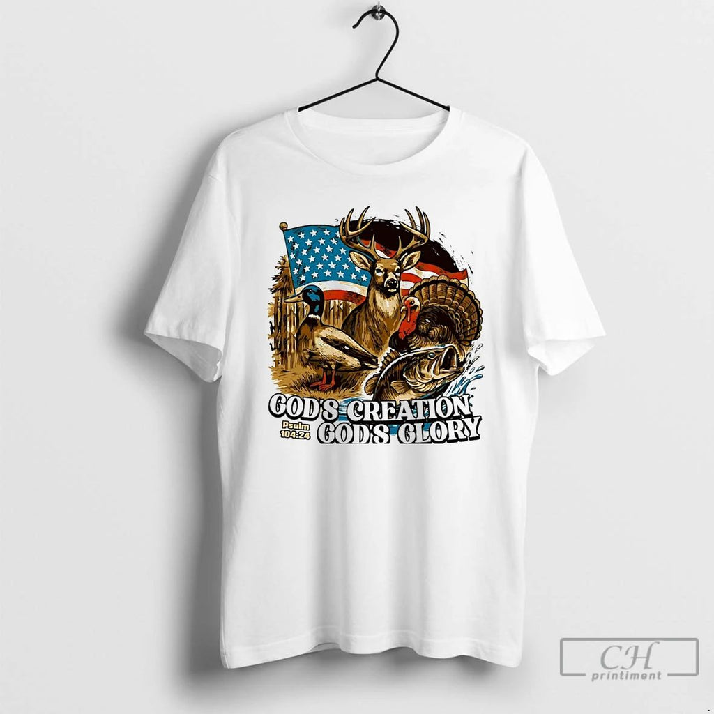 Premium Wild Animal Gods Creation God Glory Psalm 104 24 T Shirts