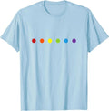 Rainbow Polka Dot Gay Pride Colors LGBTQ Ally Unisex T-Shirt