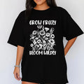 Grow Freely Bloom Wildly Shirt, Boho Floral Graphic Tee