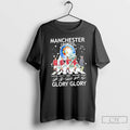 Classic Manchester United Ruben Amorim And Players Abbey Road Glory Glory T Shirts