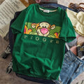 Tigger Cartoon Tee Unisex Short Sleeve Shirt S-5XL
