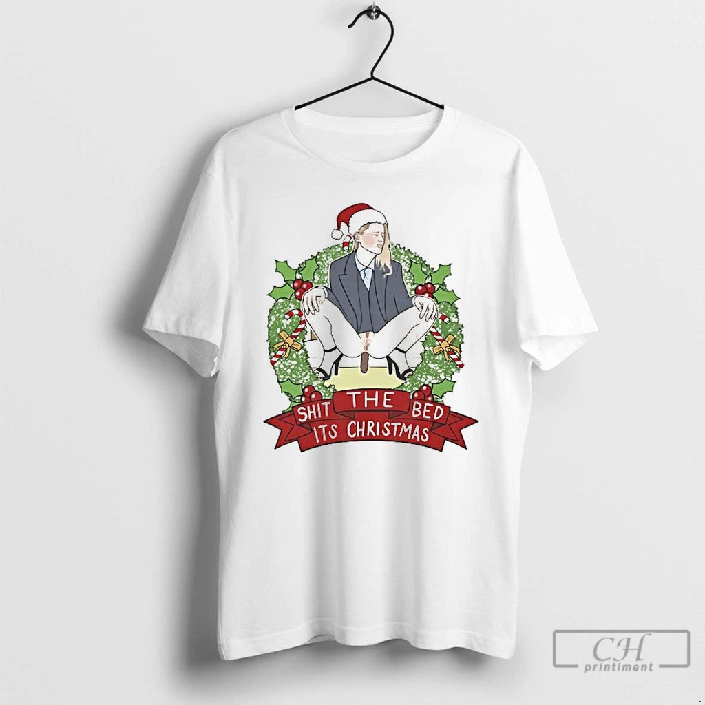 Classic Amber Turd Shit The Bed Its Christmas T Shirts