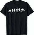 Funny Surfing Designs For Men Women Surfboard Lovers Surf Gift Tees S-3XL
