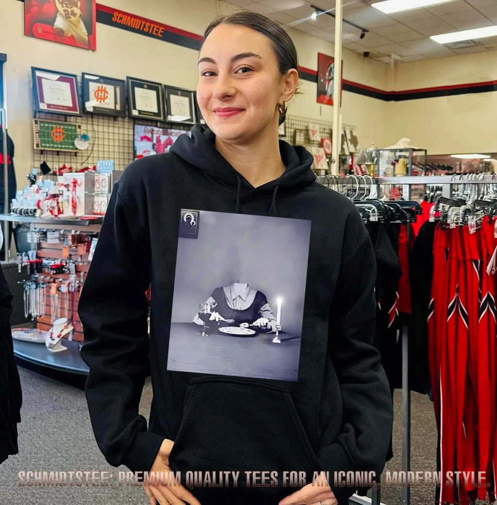 Headless woman horror shirt