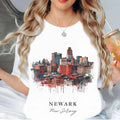Newark Unisex Shirt Travel Gift New Jersey Trip Lover Favorite Tee
