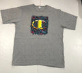 T-shirt Vintage Y2K Champion Men's Classic Big Logo street art/graffiti style.