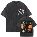 The Weeknd T-Shirt Graphic Print Tees Unisex Cotton XO Tees THE WEEKND