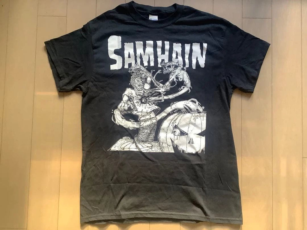 Remake Samhain band 90s Retro style Black T shirt Unisex tee NH25354
