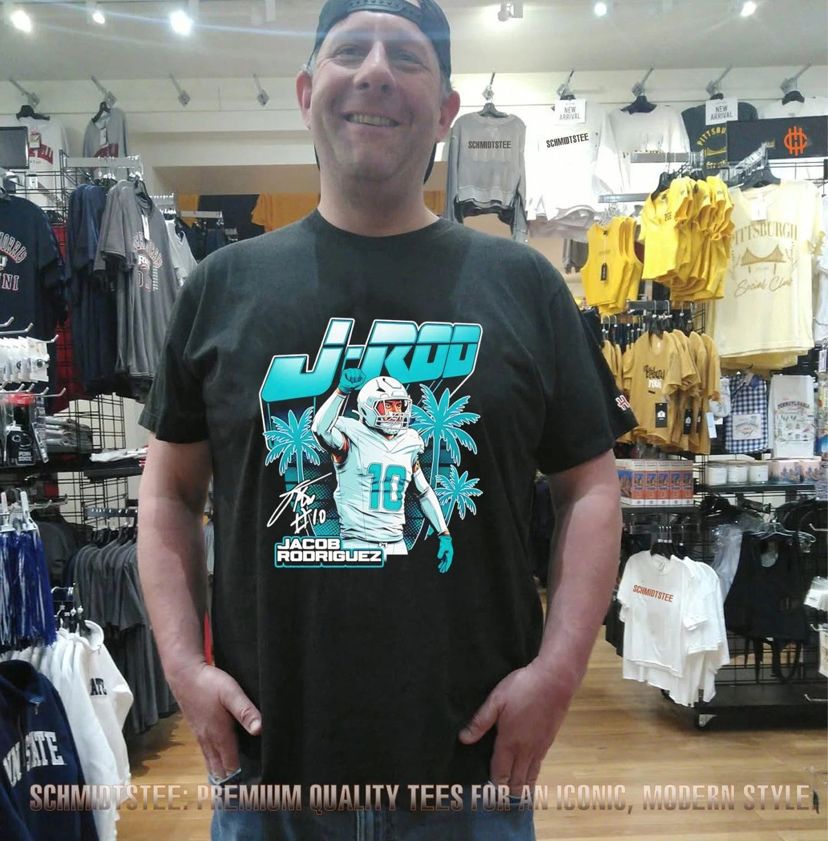 Jacob Rodriguez Miami Dolphins J-Rod signature shirt