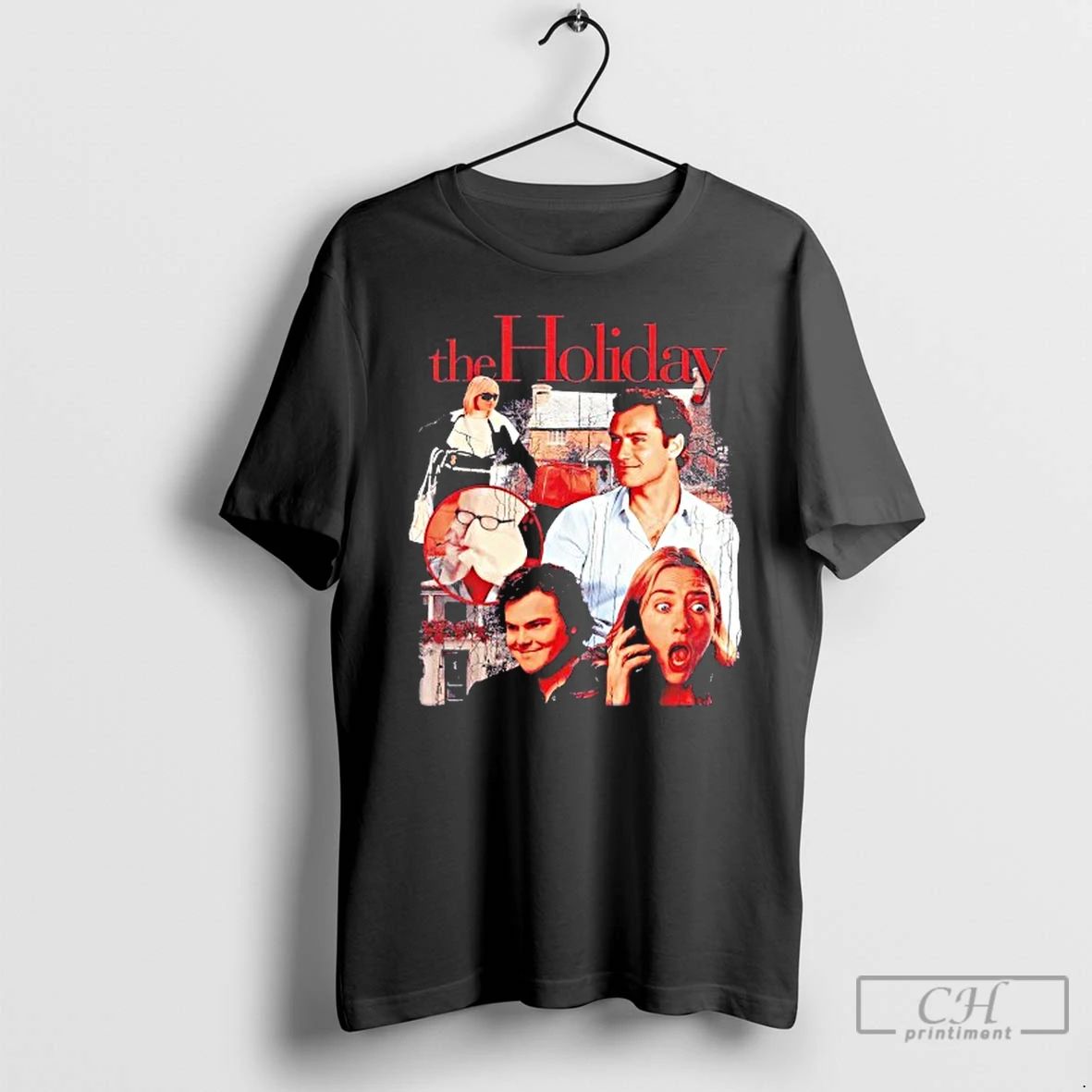 Classic The Holiday Christmas Movie Graphic T Shirts