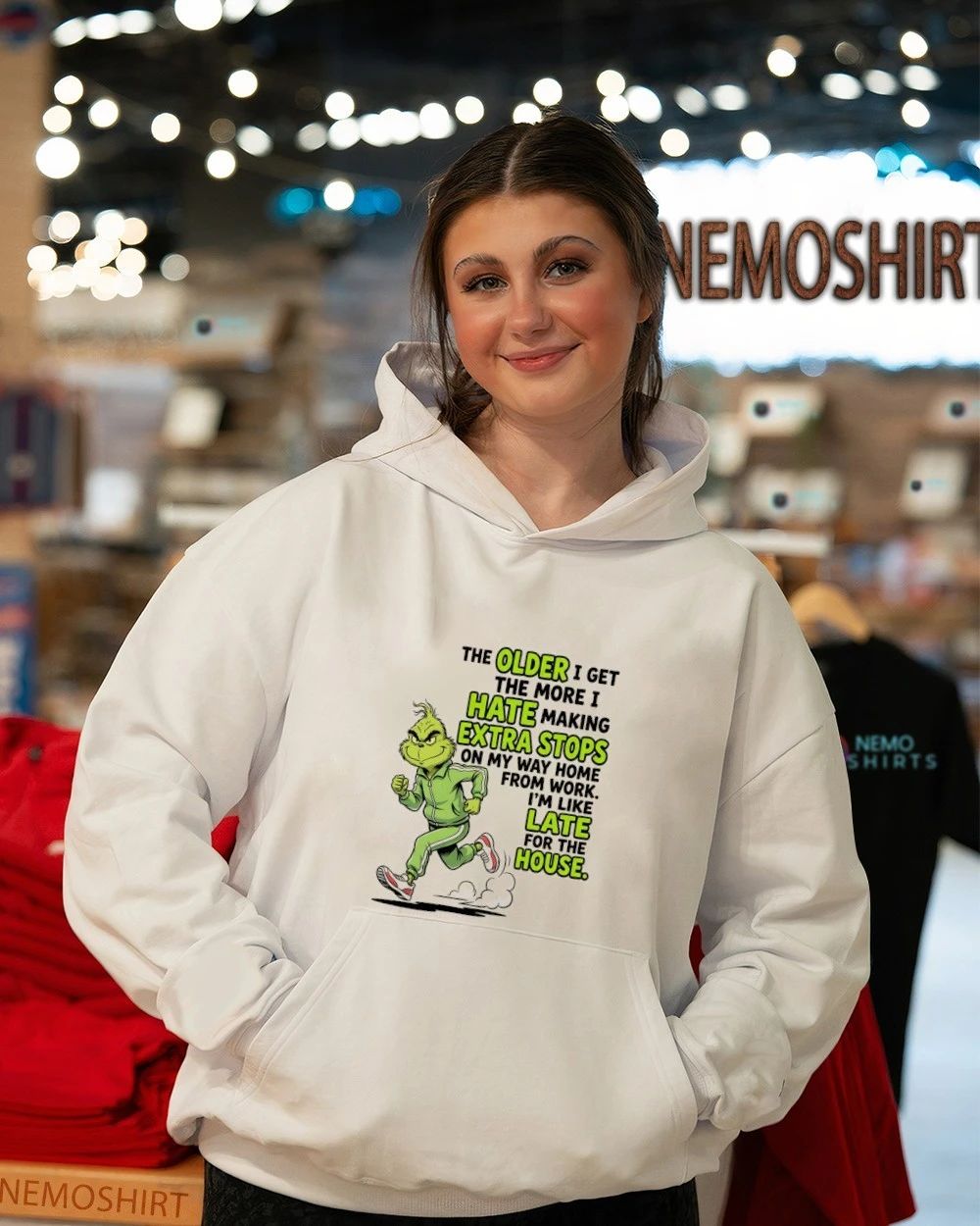 The Grinch The Older I Get The More I Hate Making Extra Stops shirt