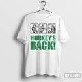 Classic Hockeys Back Three Picture T Shirts