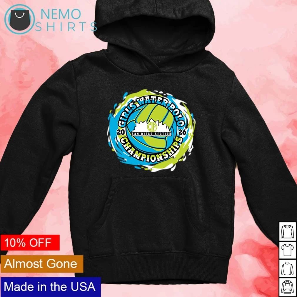CIF-San Diego Section Girls Water Polo Championships 2026 shirt