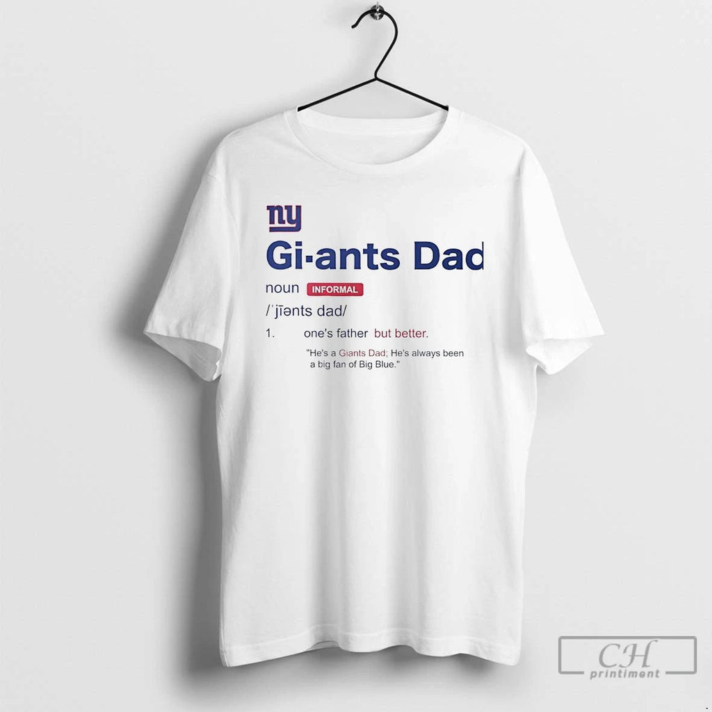 Classic New York Giants Dad Definition Meaning T Shirts