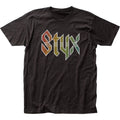 Styx Logo Mens T Shirt Music Classic Concert Rock N Roll Band Tee New Black