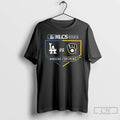 Classic Los Angeles Dodgers Vs Milwaukee Brewers Nlcs Batters Box Matchup T Shirts