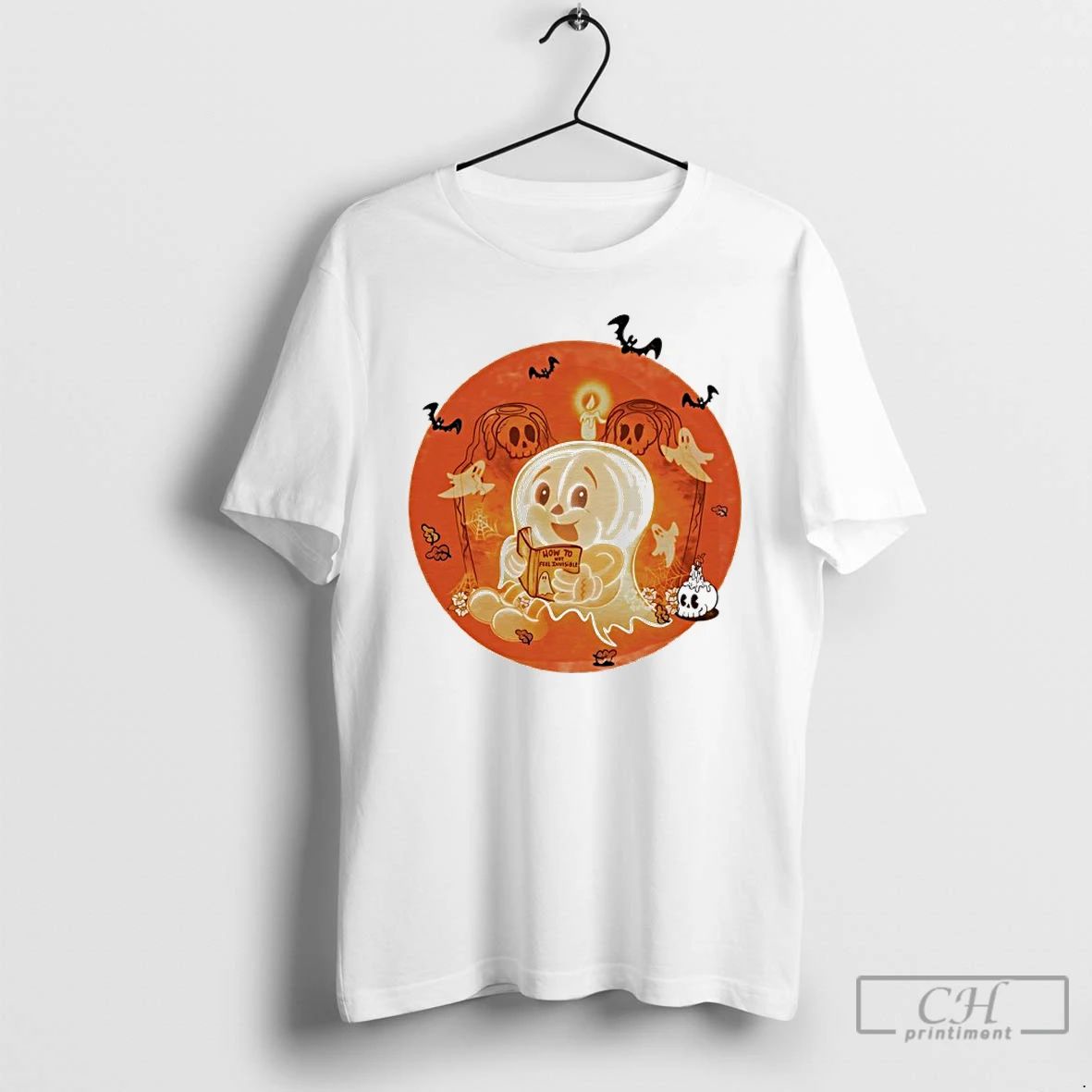 How To Not Feel Invisible Ghost Boo Halloween T Shirts