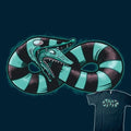 BEETLEJUICE Tim Burton Infinity Worm T-SHIRT Sandworm Movie Art TeeVillain NEW