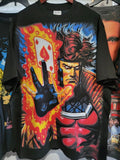 GAMBIT  MODERN ON A SHAKA HEAVYWEIGHT GARMET DYED T SHIRT "MODERN"