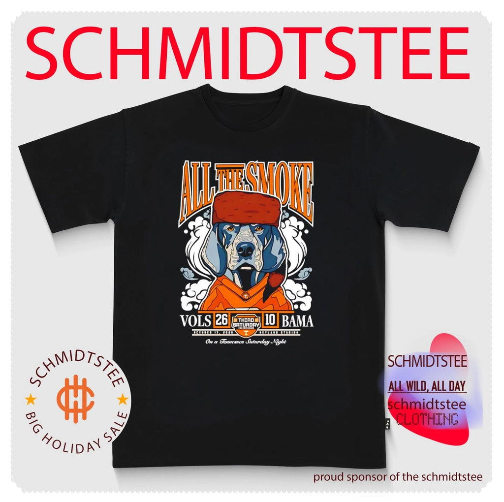 Tennessee Volunteers All the Smoke Third Saturday in October 26-10 Victory shirt