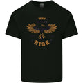 Rising Pheonix Motivational Message Quote Mens Cotton T-Shirt Tee Top