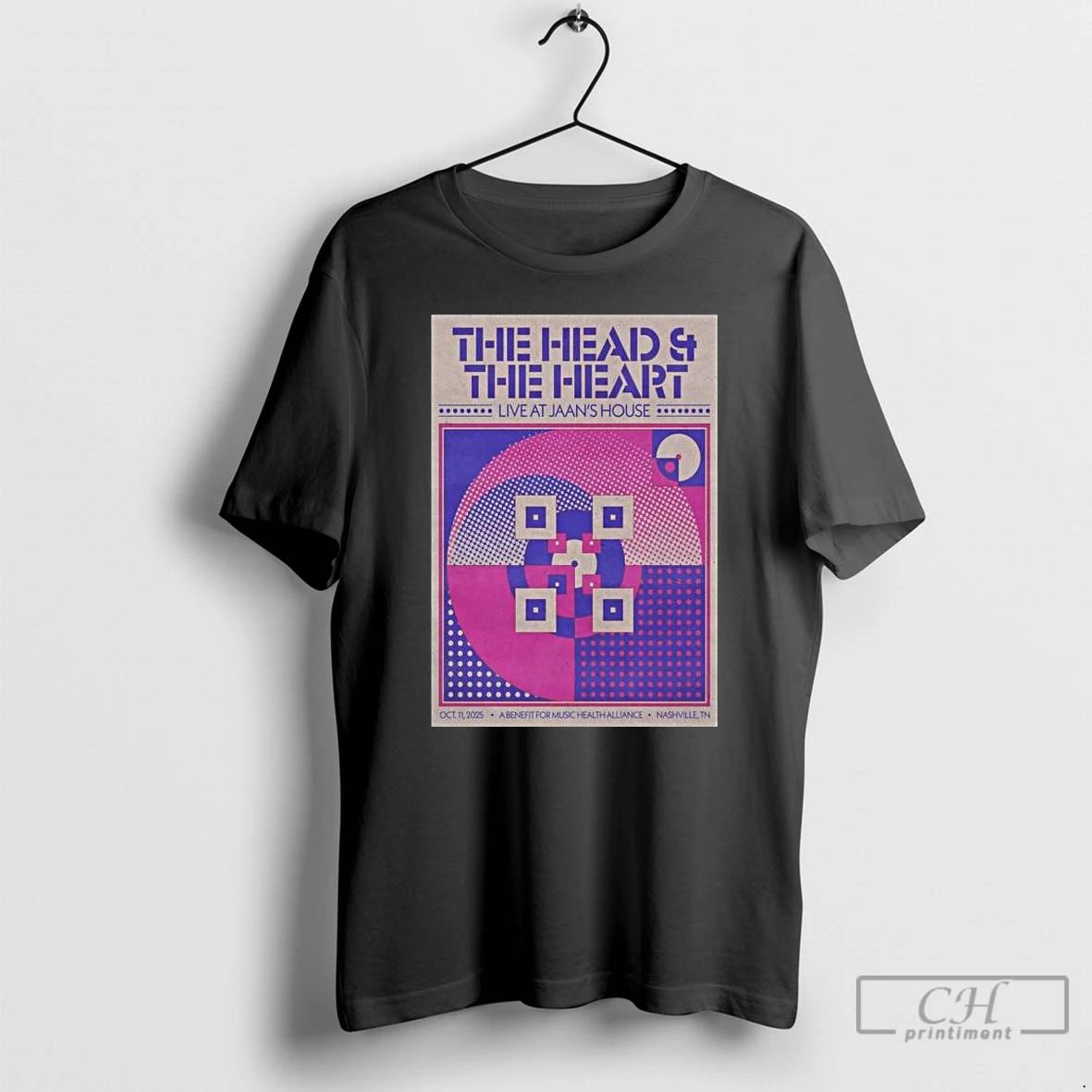 Classic The Head And The Heart October 11 2025 Nashville Long Sleve T Shirts