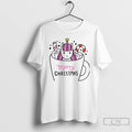 Classic Hot Cocoa Unicorn Merry Christmas White T Shirts