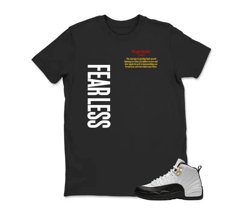 Shirt To Match Jd 12 TAXI, Fearless Sneaker Graphic Tee,Best Gift,Birthday,S