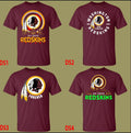 All design Men's Washington REDSKINS Forever, T-Shirt Maroon S-5XL v2