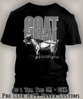 Mens Big 6XL Cotton Heritage GOAT The Greatest Sneaker Fashion Tee Shirt Sport T
