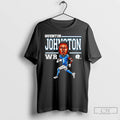 Classic Quentin Johnston Cartoon Running Los Angeles Chargers T Shirts