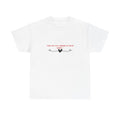 There But Still Standing Heart Tee | Minimal Script Heart Design