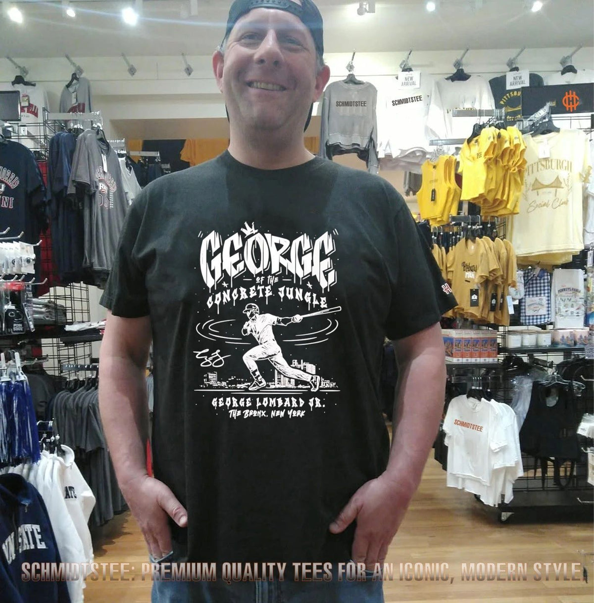 George Of The Concrete Jungle George Lombard Jr Bronx Ny Shirt