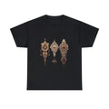 Fantasy Tribal Norse Pendants Ornaments Illustration, Heavy Cotton Tee