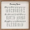 Amazing Grace Sheet Music White