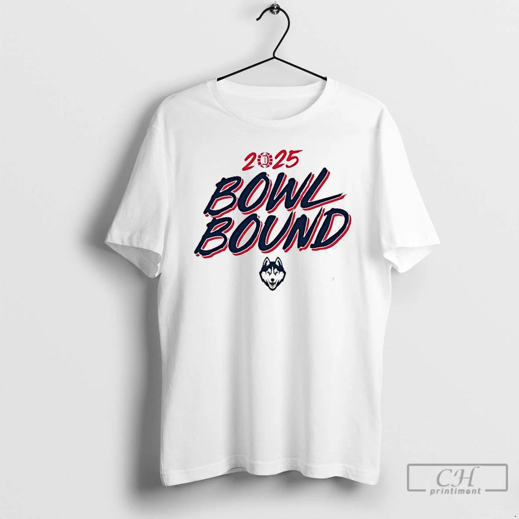 Premium Bowl Season 2025 Uconn Huskies Football Bound T Shirts