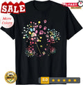 Dog Flower Dandelion Dog Paw Dog Lover T-Shirt