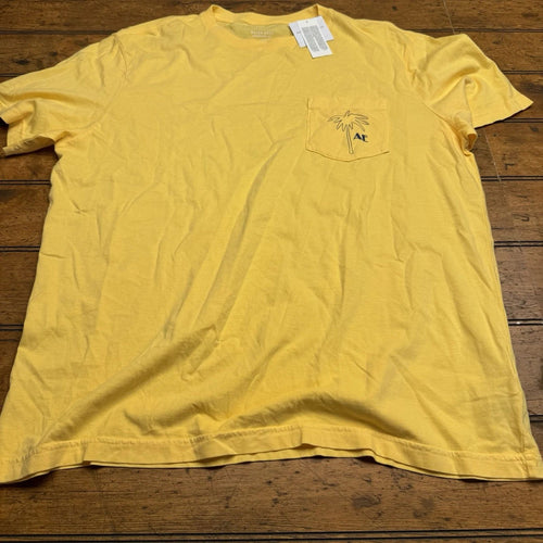 American Eagle Shirt Mens Medium Super Soft Yellow Sun Surf