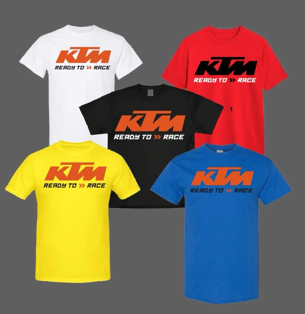 KTM “Ready To Race” T Shirt New S-5XL 2025 Off-road and street motorcycles  Tee