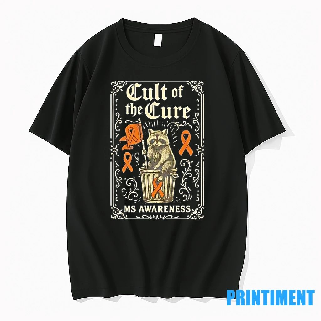Raccoon Cult Of The Cure Ms Awareness Tshirts Sweater