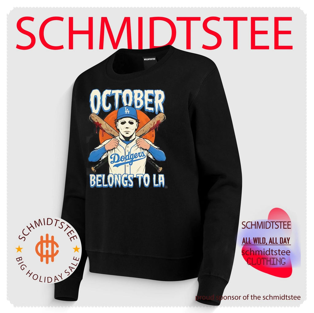 Los Angeles Dodgers x Michael Myers October belongs to LA Halloween shirt