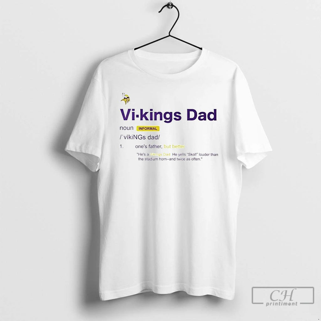Premium Minnesota Vikings Dad Definition Ornaments T Shirts