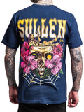 Sullen Men's Skulloha Short Sleeve Premium T-shirt Tattoo Art Skull Girl Tee