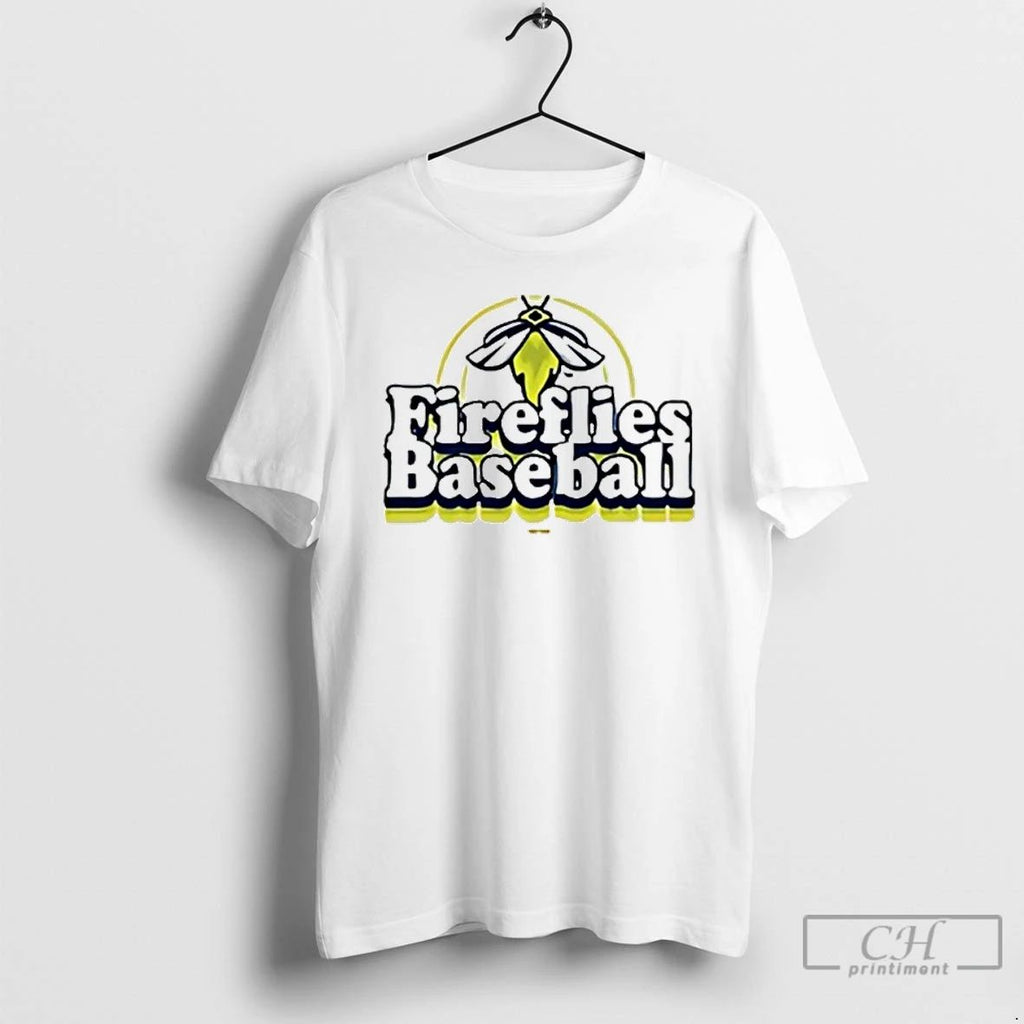 Classic Fireflies Baseball Columbia T Shirts