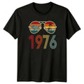 Vintage 1976 T-Shirt 70s Retro Style Birthday 50th Birthday