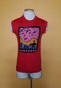 Vintage Surfdogs Surf Board Sleeveless T Shirt Men Size M
